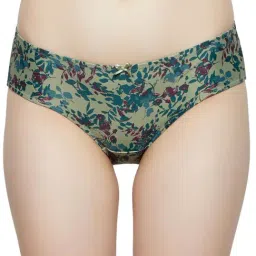 Triumph Green Fashion 75 Floral Print Medium Coverage Midi Brief-image-12