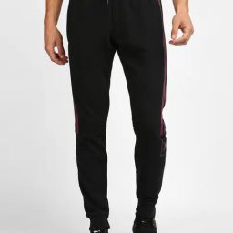adidas Black Striped Joggers-image-70