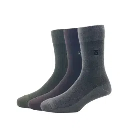 Allen Solly Multicolor Cotton Socks (Pack of 3)-image-68