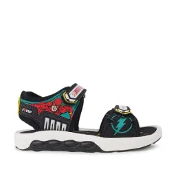 Campus Kids Blue & White Floater Sandals-image-97