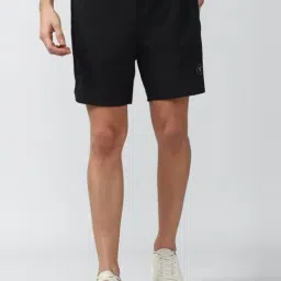 Van Heusen Flex Black Regular Fit Shorts-picture-16