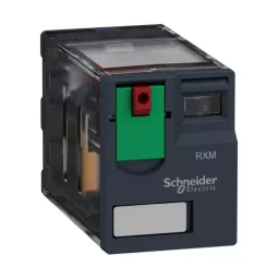 Schneider Electric 24 V DC Coil 8 A Switching Current 4PDT Plug In Power Relay, RXM4AB1E7-17
