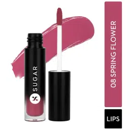 SUGAR Cosmetics Mousse Muse Maskproof Lip Cream 08 Spring Flower - 5 ml-28