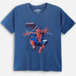 Nap Chief Unisex Blue Cotton Graphic T-Shirts-image-1