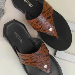 Metro Men's Tan Thong Sandals-picture-34