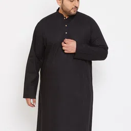 VASTRAMAY Men Black Kurta-picture-56