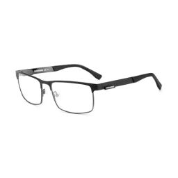 DSQUARED2 Black Rectangular Eye Frames for Men-image-46