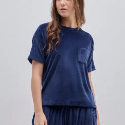 Wunderlove by Westside Navy Corduroy Top-image-61