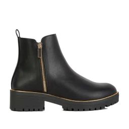 London Rag Women's Black Casual Boots-image-93