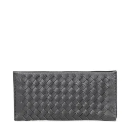 Inc.5 Black Synthetic Textured Bi-Fold Wallet image 1