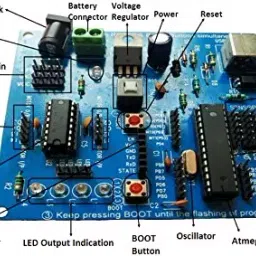 Invento Micro-controller Small Line Tracking Smart Car Line Following Robot LFR DIY Kit ISC 360 image 4