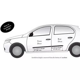 Auto Pearl Car Side Beading Compatible For Maruti Suzuki Swift All Model (Set of 4) image 4