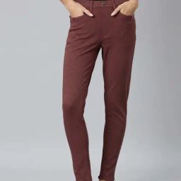 Go Colors! Brown Printed Jeggings-image-77