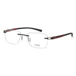 IDEE Black Rectangular Eye Frames for Men-picture-31