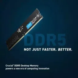 Crucial By Micron Basics UDIMM RAM 8 GB DDR5 4800 MHz for Laptop & Desktop, CB8GU4800 image 4