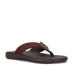 Hush Puppies by Bata Men's Brown Flip Flops-picture-36