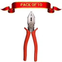 Multitec M555 Combination Plier 203.2 mm (8 Inch), Chrome Vanadium, Pack of 10-image-3