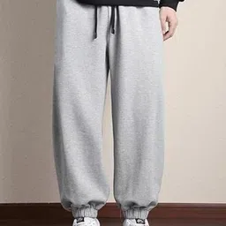 YOU FOREVER Men Cotton Baggy Mid Rise Joggers-image-54