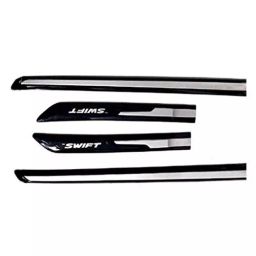 Auto Pearl Car Side Beading Compatible For Maruti Suzuki Swift, Side_beading_chrome_swift (Set of 4) image 2