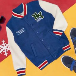 Pantaloons Junior Navy Solid Full Sleeves Jacket-image-22