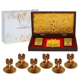 INTERNATIONAL GIFT Gold-Toned Religious Idol Showpiece-picture-15