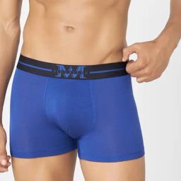 Macroman Blue Modal Regular Fit Trunks-image-23