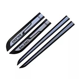 Auto Pearl Car Door Side Beading Compatible For Maruti Suzuki Baleno (Set of 4)-34