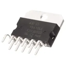 STMicroelectronics Audio Amplifier Through Hole Mounting 25 W 11-Pin, TDA7265-5