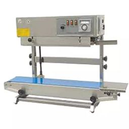 OM 500 W Continuous Band Sealer - Vertical (5 kg with Stand) FR900 N SS V-13