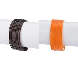 1ST TIME Set Of 24 Brown Alloy Bangles-picture-11