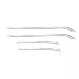 Auto Pearl OE Type Car Side Beading Chrome Silver Finish Compatible For Mahindra Xuv 300 2019, SideBeading_Chrome_XUV 300 2019-image-21