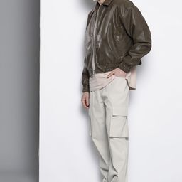 boohooMAN Relaxed Zip Hem Cargos-image-25