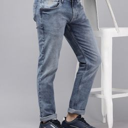 U.S. Polo Assn. Denim Co. Men Brandon Slim Tapered Fit Light Fade Stretchable Jeans-picture-36