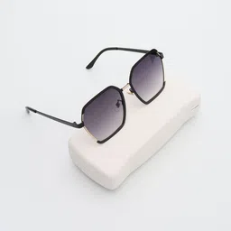 PELLE LUXUR Unisex Oversized Sunglasses with UV Protected Lens PL25GS366-image-93