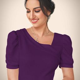 Dream Beauty Fashion Puff Sleeves Regular Top-image-34