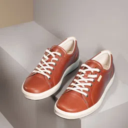 ECCO Women Leather Sneakers-picture-11