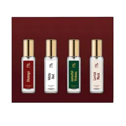 BinAwf Shanaya White Oud Jannatul Firdous & Lavish Musk EDP Set-20ml Each image 4