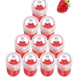 ROSA Set Of 10 Strawberry Lip Balm- 8gm Each image 2