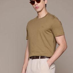 MANGO MAN Applique Detail Pure Cotton Regular Fit T-shirt-image-87