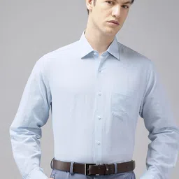 Van Heusen Linen Cotton Custom Fit Formal Shirt-picture-8