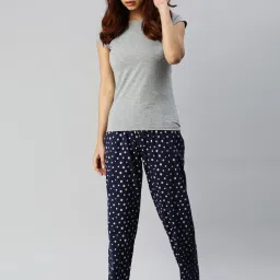Kryptic Navy Printed Pyjamas image 3