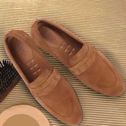 Fausto Men's Tan Casual Loafers-image-43