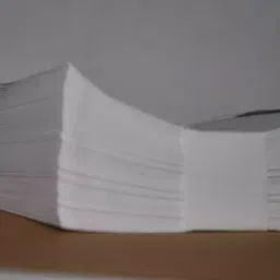 Peace Plain White Paper Envelope 80 GSM 9"X4" (Pack of 100)-34