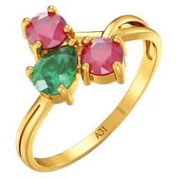 Joyalukkas 22k (916) Purity Yellow Gold Charming Ring for Women-picture-42