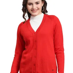 Monte Carlo Red Regular Fit Sweater image 1