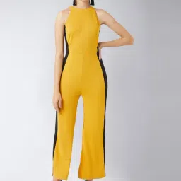 Miss Chase Mustard & Black Full Length Jumpsuit-picture-30
