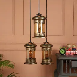 DecorativeRay Gold Iron Ceiling Light - Set of 1-image-52