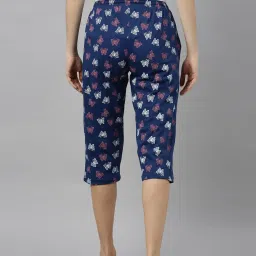 Kryptic Navy Printed Capris image 2