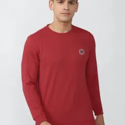 Peter England Maroon Slim Fit SweatShirt-picture-23