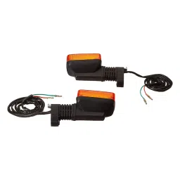 Uno Minda TD-5017AL Amber Lens Blinker Lamp Assembly Rear LH for Hero CD-100SS (Set of 2 Pcs) image 2